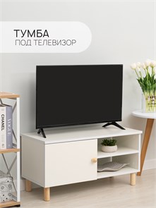 {{photo.Alt || photo.Description || 'ТВ Тумба Treben с дверцей и 2-мя полками'}}