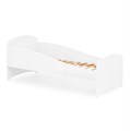 Кровать детская с бортиком Momal  Twin белый 03608