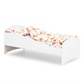 Кровать детская с бортиком Momal  Twin белый 03608