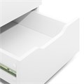 Тумба с ящиками, в офис под стол, 40х52х65 см, Momal белая 03601