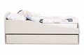 Кровать детская мягкая с бортиком и ящиком, 160х70, "Letmo" (велюр) 02069